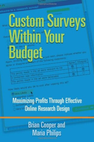 Cover of Custom Surveys Within Your Budget