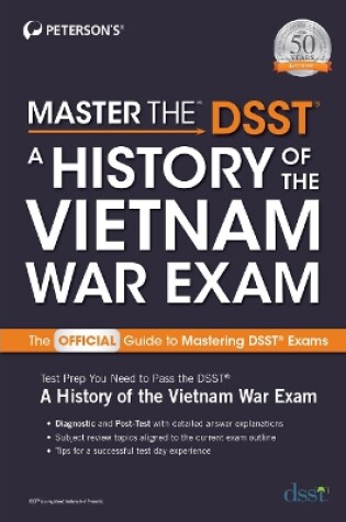 Cover of Master the DSST A History of the Vietnam War Exam