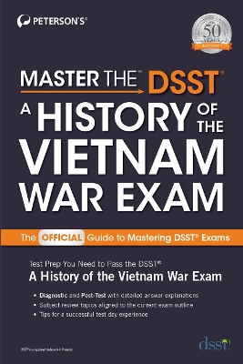 Book cover for Master the DSST A History of the Vietnam War Exam