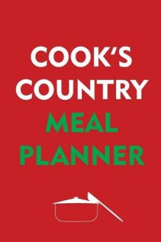 Cover of Cook's Country Meal Planner
