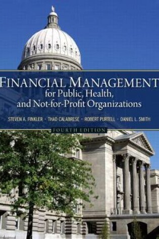 Cover of Financial Management for Public, Health, and Not-for-Profit Organizations (Subscription)