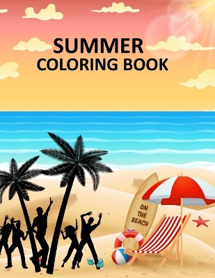 Book cover for Summer Coloring Book