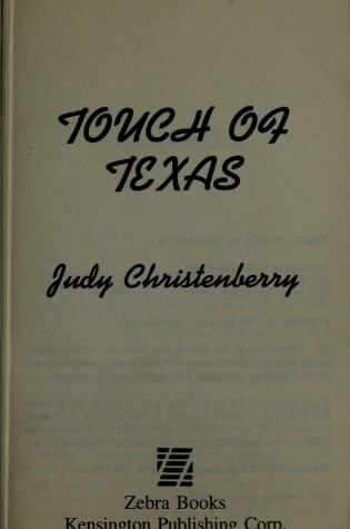 Cover of Touch of Texas