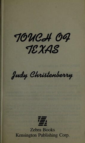 Book cover for Touch of Texas