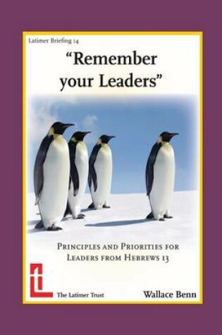 Cover of Remember Your Leaders