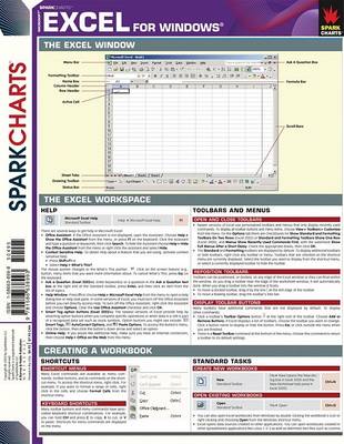 Book cover for Microsoft Excel 2003 for Beginners (Sparkcharts)