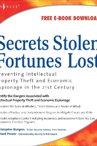 Cover of Secrets Stolen, Fortunes Lost