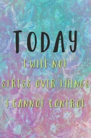 Cover of Today I Will Not Stress Over Things I Cannot Control