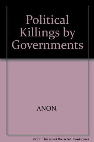 Cover of Political Killings by Governments