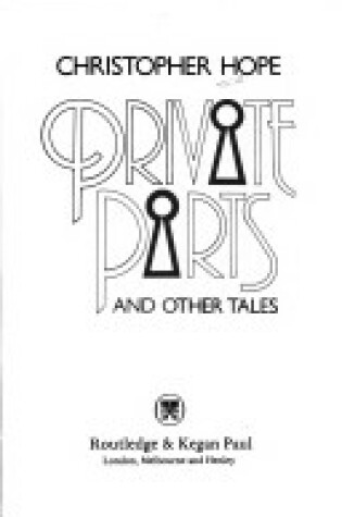 Cover of Private Parts and Other Stories