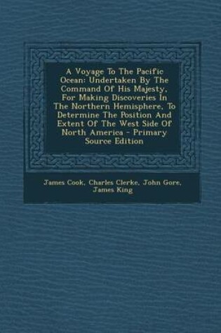 Cover of A Voyage to the Pacific Ocean