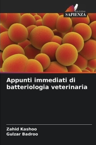 Cover of Appunti immediati di batteriologia veterinaria