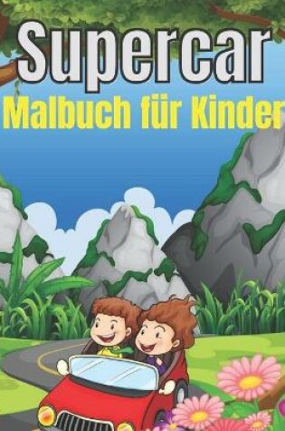 Cover of Supercar Malbuch für Kinder