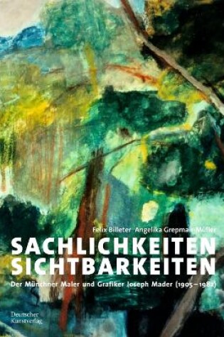 Cover of Sachlichkeiten – Sichtbarkeiten