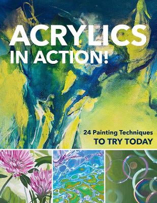 Book cover for Acrylics in Action!