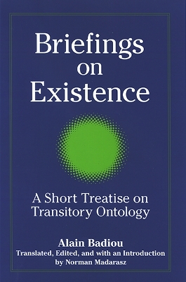 Book cover for Briefings on Existence