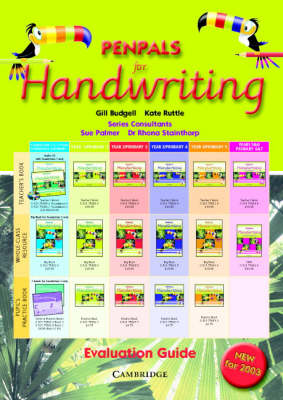 Cover of Penpals for Handwriting Evaluation Booklet
