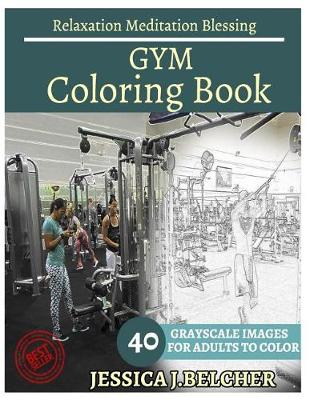 Book cover for Gym Coloring Books