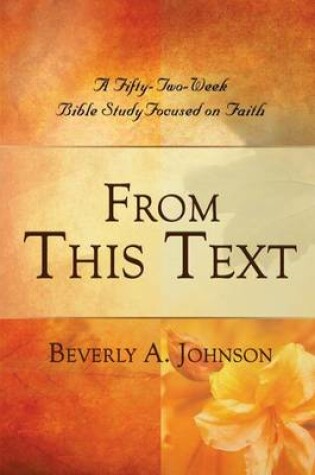 Cover of From This Text