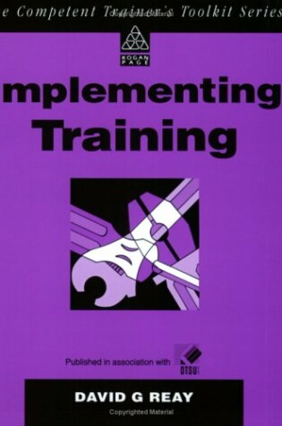 Cover of Implementing Training