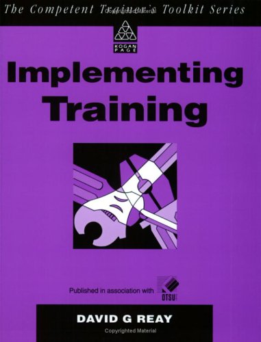 Book cover for Implementing Training