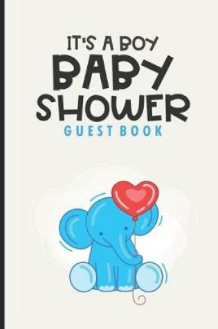 Cover of It's A Boy Baby Shower Guest Book