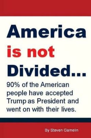 Cover of America Is Not Divided...