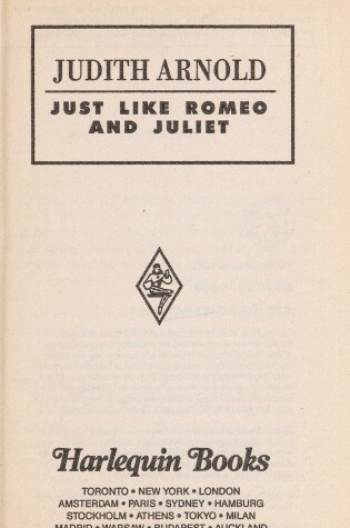 Cover of Just Like Romeo & Juliet