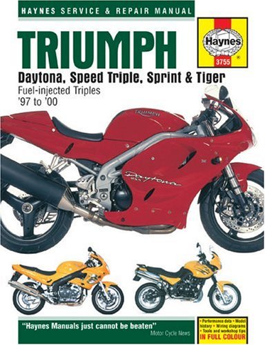Book cover for Triumph FI Triples Service and Repair Manual