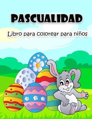 Book cover for Libro de Pascua para colorear para niños