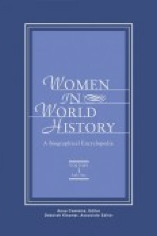 Cover of Wmn Wld Hist V17 Ind