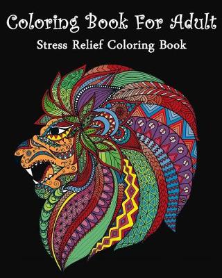Book cover for Animals Coloring Book For Adult