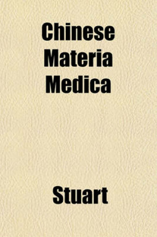 Cover of Chinese Materia Medica