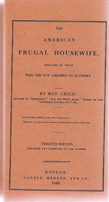 Book cover for The American Frugal Housewife