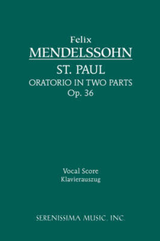 Cover of St. Paul, Op.36