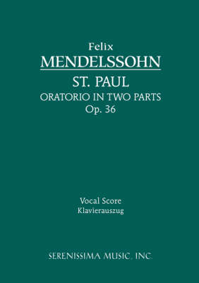 Book cover for St. Paul, Op.36