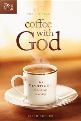 Book cover for The One Year Coffee with God