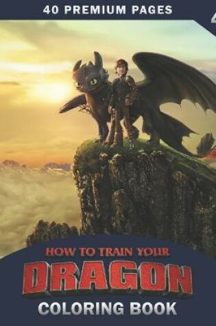 Cover of How To Train Your Dragon Coloring Book Vol4