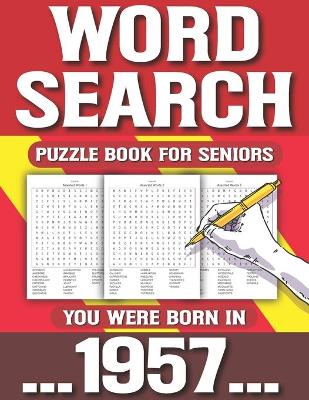 Cover of Word Search Puzzle Book For Seniors