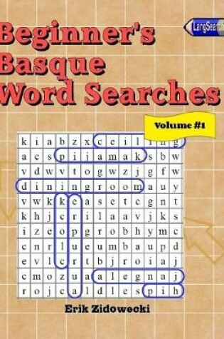 Cover of Beginner's Basque Word Searches - Volume 1