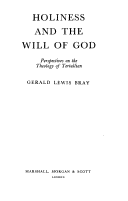 Book cover for Holiness and the Will of God