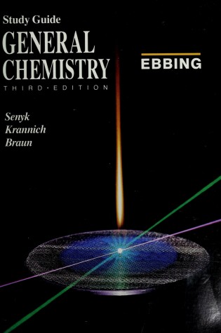 Cover of Ebbing Gen Chem Sg 3ed