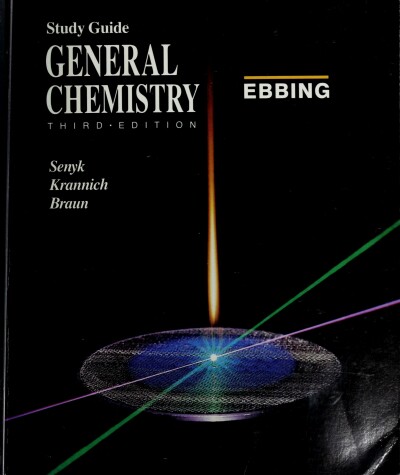 Book cover for Ebbing Gen Chem Sg 3ed