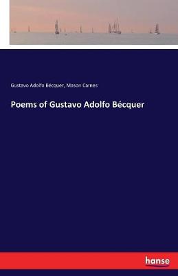 Book cover for Poems of Gustavo Adolfo Bécquer