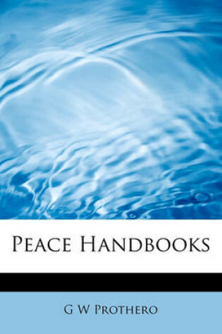 Cover of Peace Handbooks