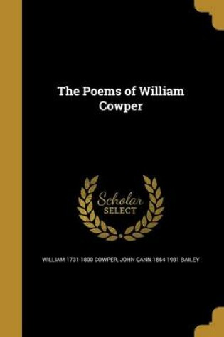 Cover of The Poems of William Cowper