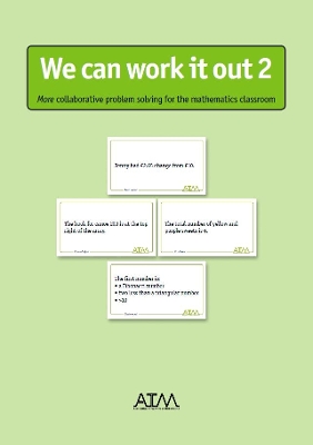 Book cover for We Can Work it Out 2