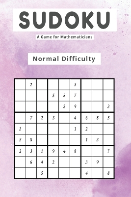 Book cover for Sudoku A Game for Mathematicians Normal Difficulty