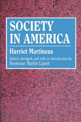 Book cover for Society in America