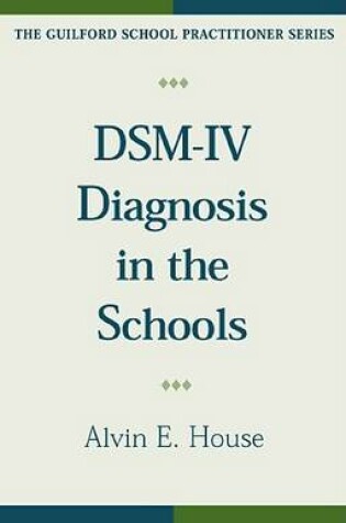Cover of DSM-IV Diagnosis in the Schools